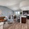 spacious, open concept apartment interiors