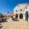 bbq grill in courtyard
