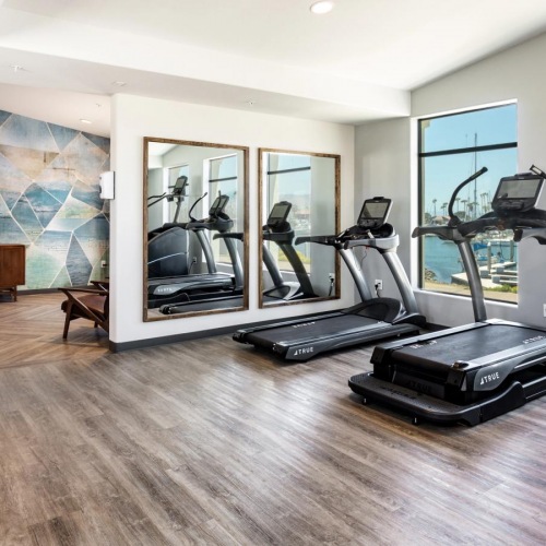 Exclusive access to resident-only features sunny fitness center