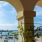 archway with view of ocean